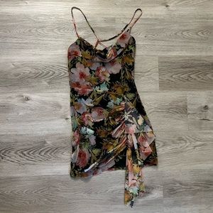 Mini floral boutique dress